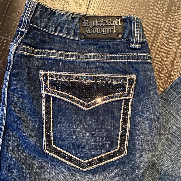 Rock & Roll Cowgirl Mid Rise Jeans - Picture 3 of 6